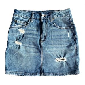 Garage Denim Skirt